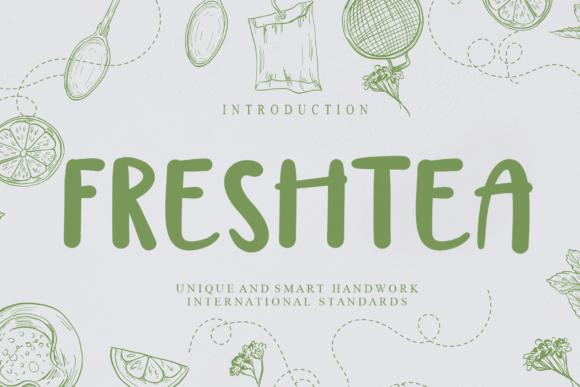 Freshtea Font