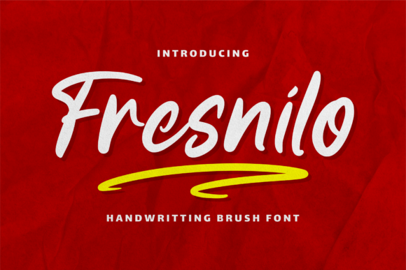 Fresnilo Font Poster 1