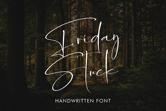 Friday Stuck Font Poster 2