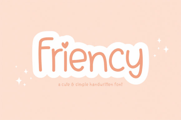 Friency Font Poster 1