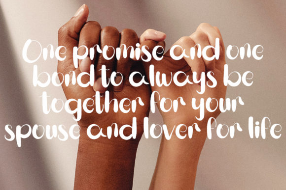 Friend Forever Font Poster 5
