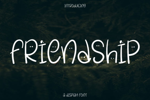 Friendship Font Poster 1