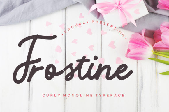 Frostine Font Poster 1