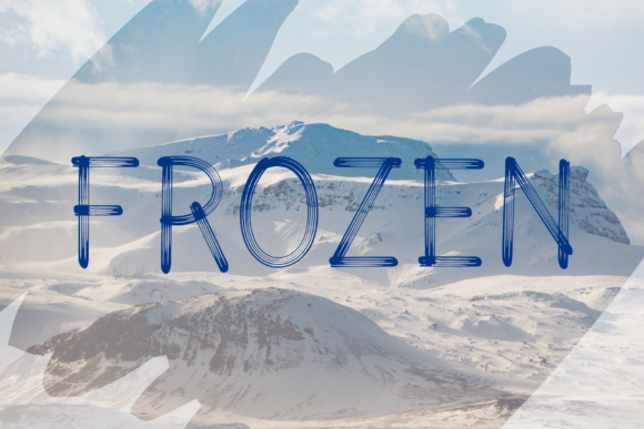 Frozen Font