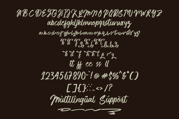 Frugal Font Poster 4