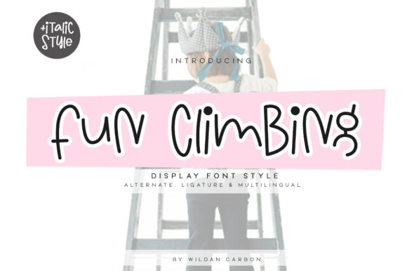 Fun Climbing Font