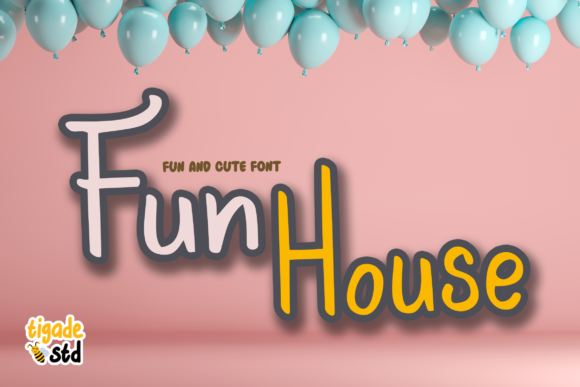 Fun House Font Poster 1