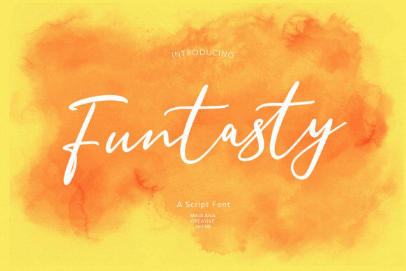 Funtasty Font Poster 1