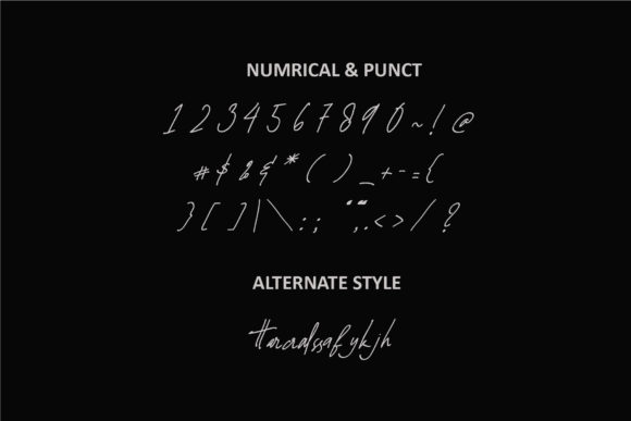 Funtens Afattaya Font Poster 6
