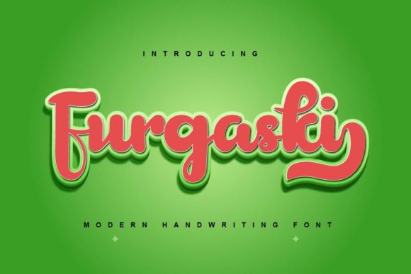 Furgaski Font Poster 1