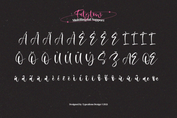 Futglow Font Poster 11