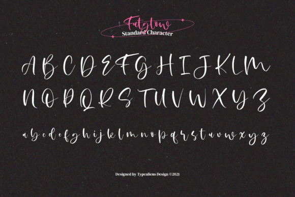 Futglow Font Poster 9