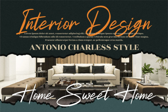 Futuristic Signature Font Poster 9