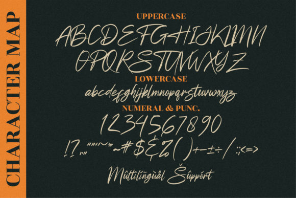 Futuristic Signature Font Poster 10