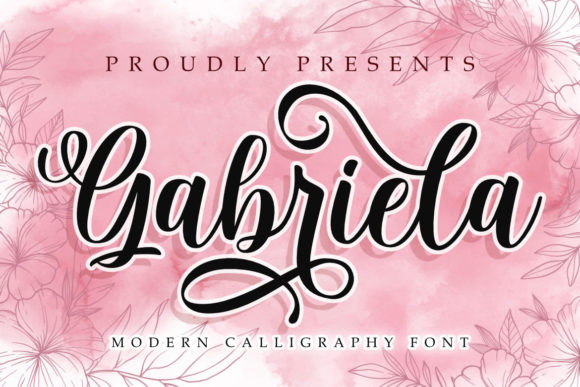 Gabriela Font Poster 1