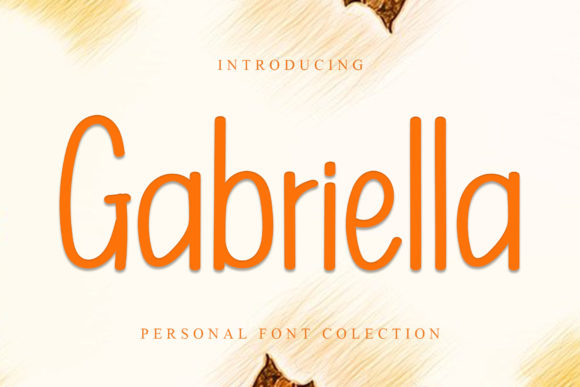 Gabriella Font Poster 1