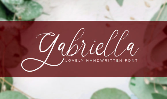 Gabriella Font Poster 1