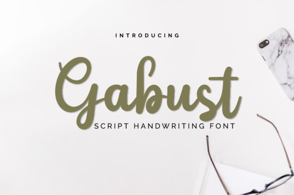 Gabust Font Poster 1