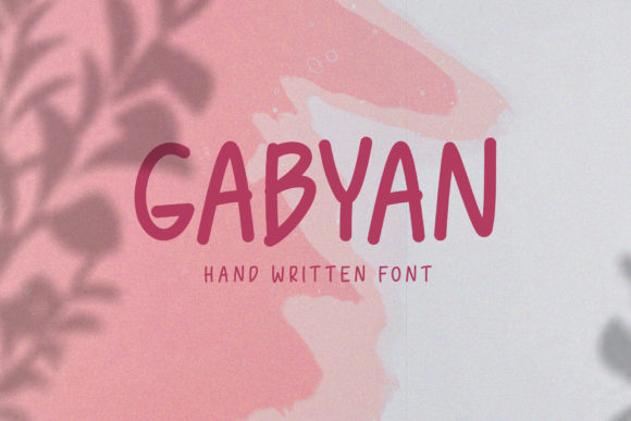 Gabyan Font Poster 1