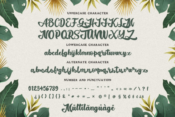 Gadimon Font Poster 8