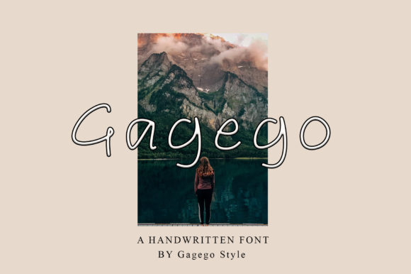 Gagego Font Poster 1
