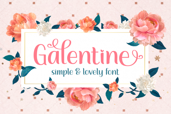 Galentine Font