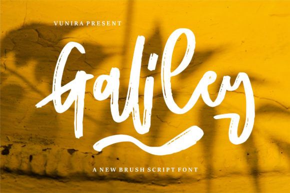 Galiley Font Poster 1