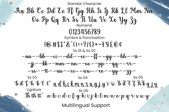 Galistan Font Poster 9
