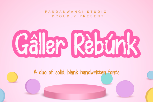 Galler Rebunk Font Poster 1