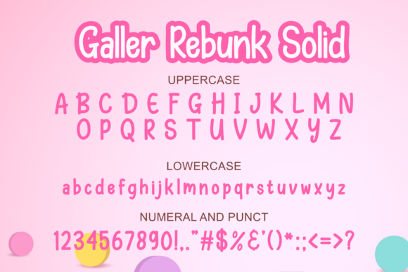 Galler Rebunk Font Poster 6
