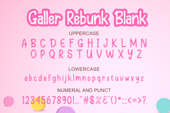 Galler Rebunk Font Poster 7