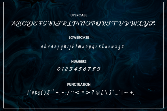 Galline Font Poster 4