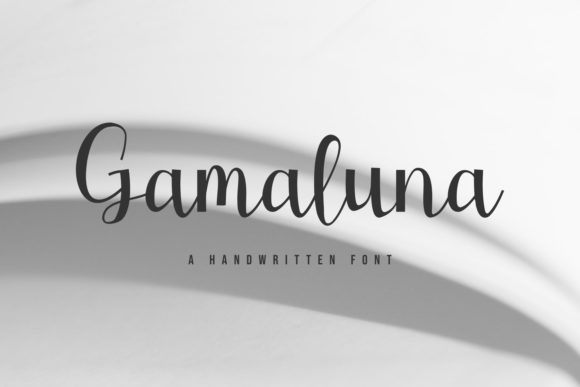 Gamaluna Font Poster 1