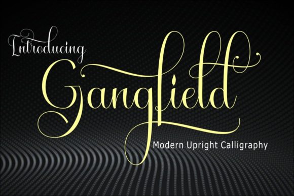Gangfield Font Poster 1