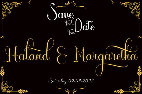 Gangfield Font Poster 4