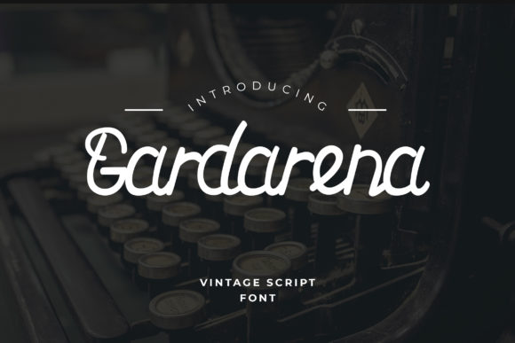 Gardarena Font Poster 1