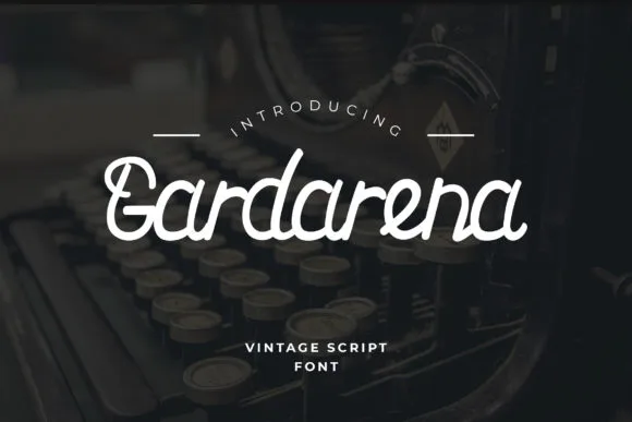 Gardarena Font Gardarena Font Poster 1