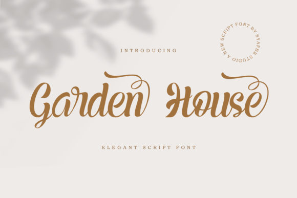 Garden House Font