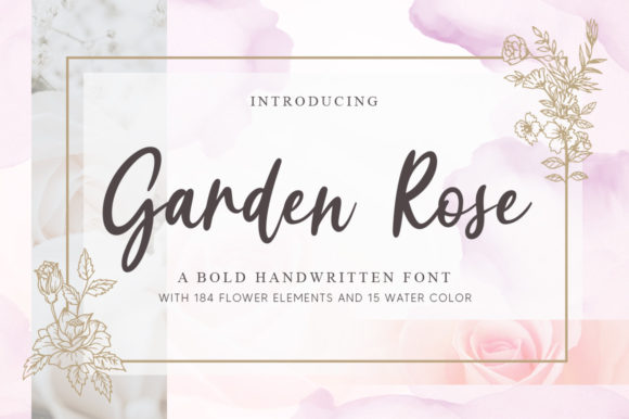 Garden Rose Font