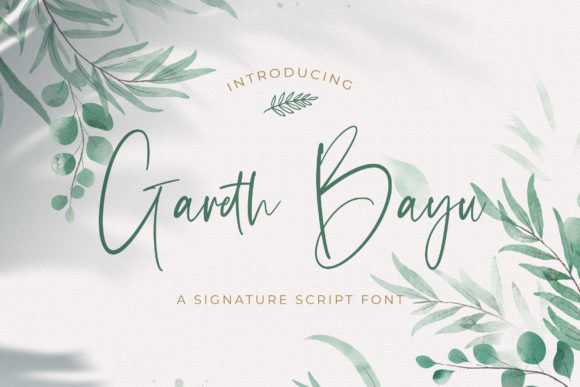 Gareth Bayu Font