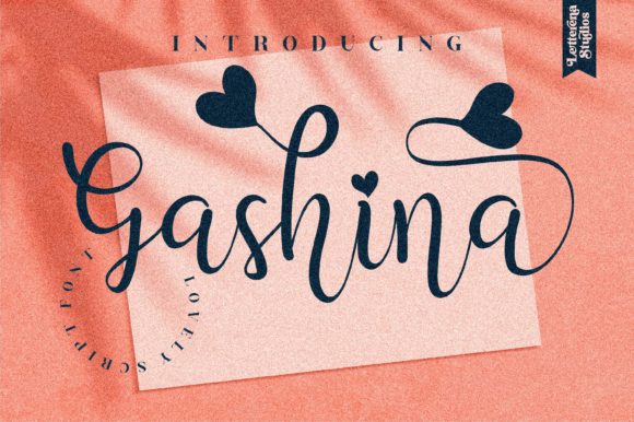 Gashina Font Poster 1