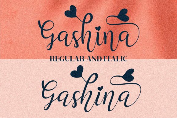 Gashina Font Poster 11