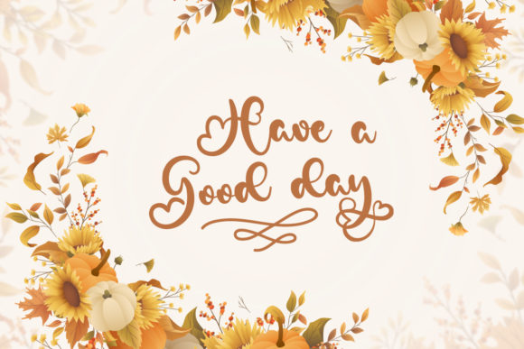 Gashyna Font Poster 8