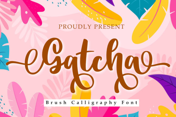 Gatcha Font Poster 1