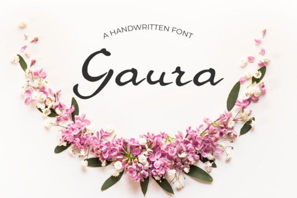 Gaura Font Poster 1