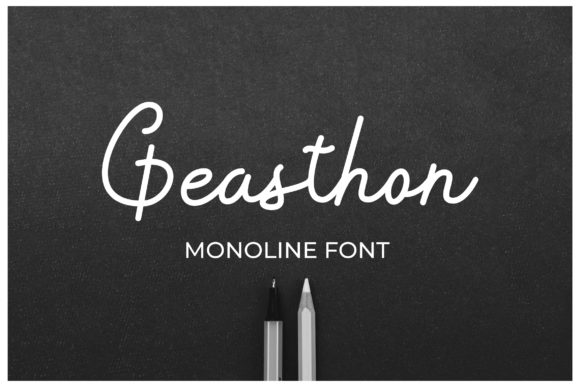 Geasthon Font Poster 1