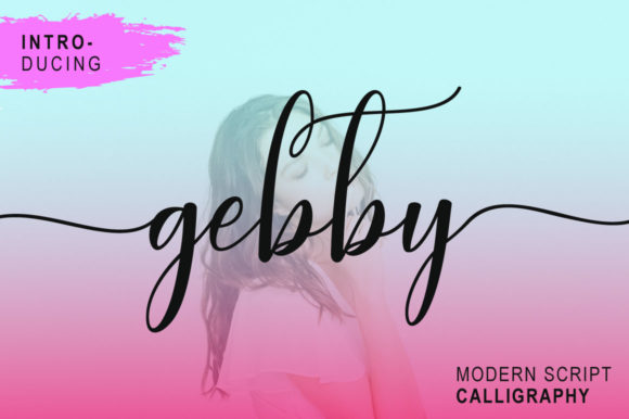 Gebby Font Poster 1
