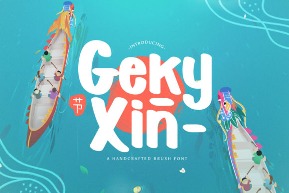 Geky Xin Font Poster 1