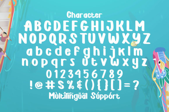 Geky Xin Font Poster 14