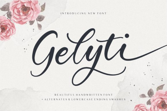 Gelyti Font Poster 1